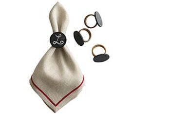 Chalk Napkin Holders