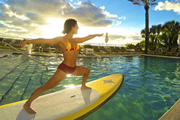 Paddleboard Yoga