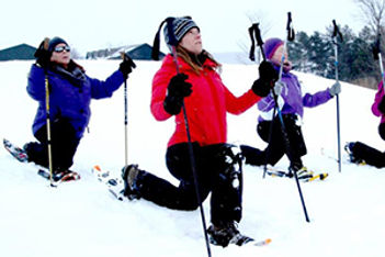 Snowshoe Yoga