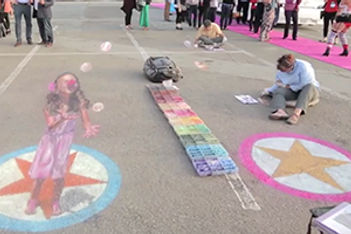 VIDEO: Chalk It Up