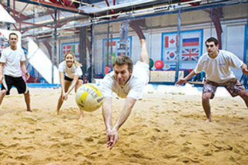 Indoor Beach Volleyball