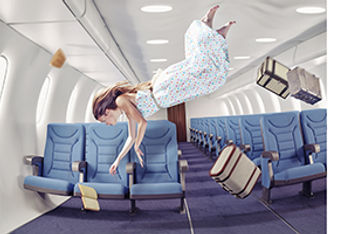 woman-floating-in-a-plane