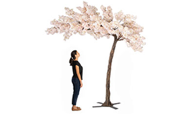 fake-cherry-blossom-tree-meeting-decor