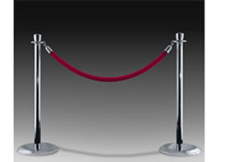 metal-stanchions