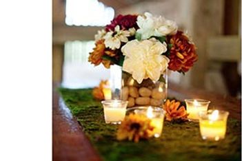 Moss Table Runners