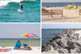 Collage of Beaches along the Gulf i1