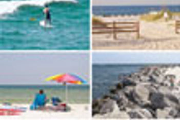Collage of Beaches along the Gulf i1