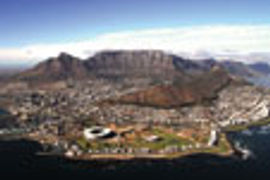 Table Mountain at Cape Town South Africa thumb 1