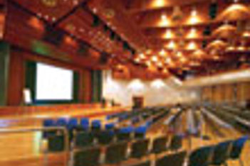 Proper chair placement and lighting at a meeting venue thumbnail