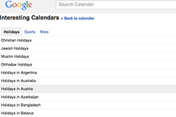 Global Holiday Tracker