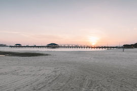 Ocean Springs Front Beach Mississippi Gulf Coast