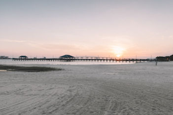 Ocean Springs Front Beach Mississippi Gulf Coast