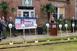 Aloft-Coastline-Hotel-groundbreaking