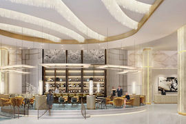 Conrad Lobby Hilton Resorts World