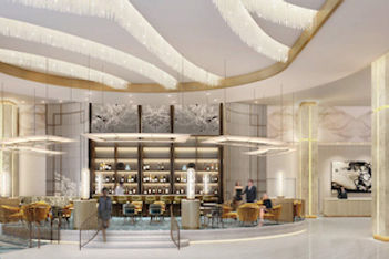 Conrad Lobby Hilton Resorts World