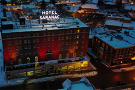 Upstate New York's Hotel Saranac Reopens Following Four-Year Restoration