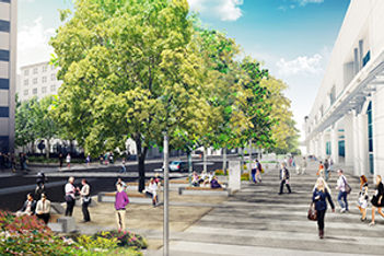 rendering-convention-center-pedestrian-park-new-orleans