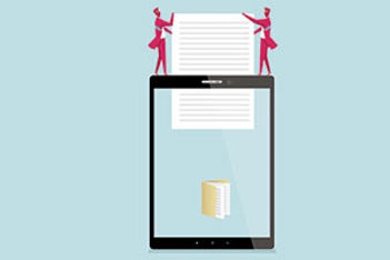 eRFP stock illustration