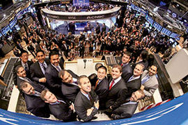 Cvent team New York Stock Exchange