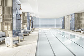 Four Seasons Hotel New York Downtown pool