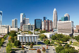 Charlotte skyline