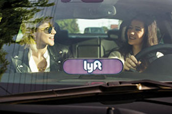 Lyft driver stock