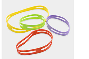 X-shaped-rubber-bands