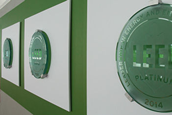 LEED-plaques-oregon-convention-center