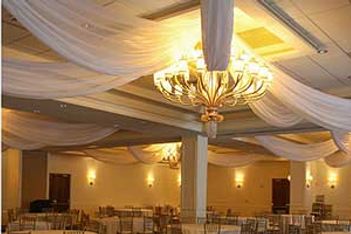 prefabricated-sheer-fabric-ceiling-drape