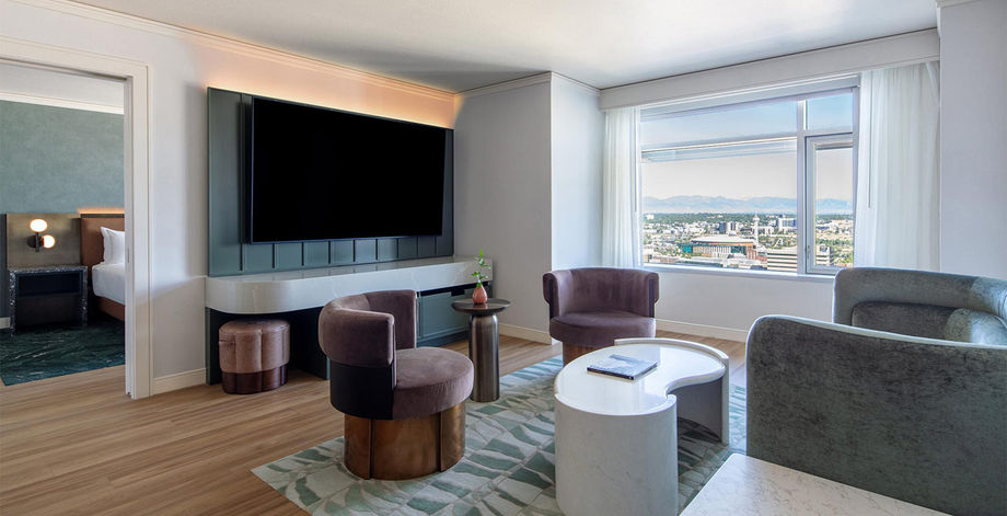 Hyatt regency denver upgraded suite