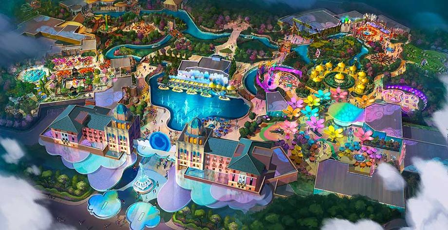 universal parks and resorts frisco texas rendering