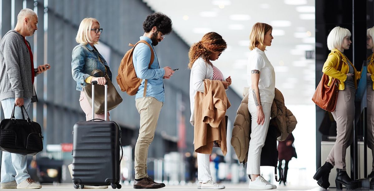 Going GREEN while traveling through airport security!