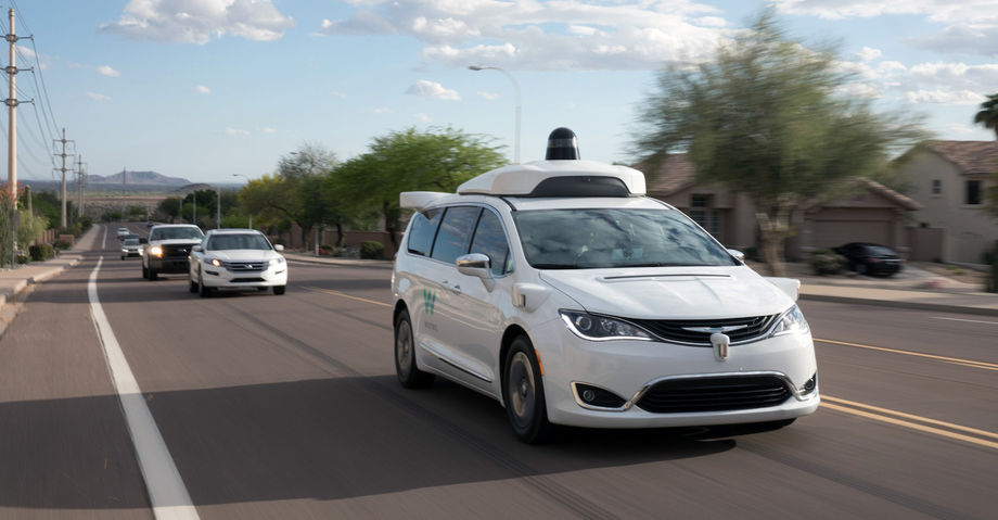 Waymo Phoenix Minivan