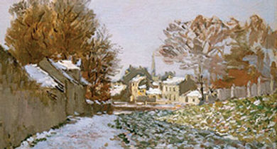 Monets Snow at Argenteuil