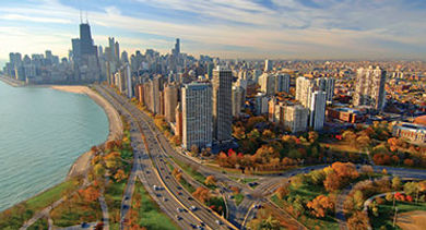 Chicago urban center