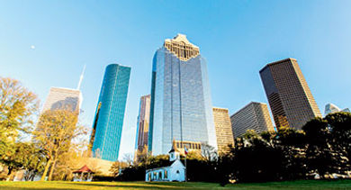 Houston city skyline Houston city skyline