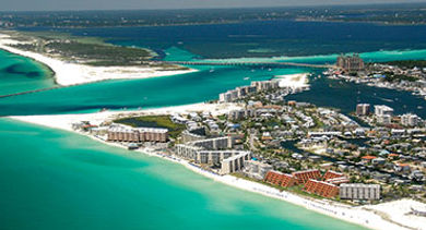 emerald hued Gulf of Northern Florida