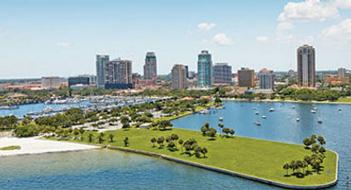 St Petersburg cityscape