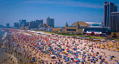 Atlantic City beach