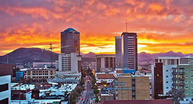 Tucson downtown skyline