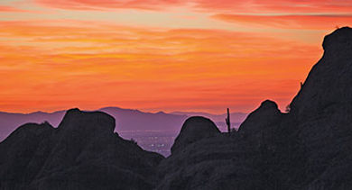Camelback peaks