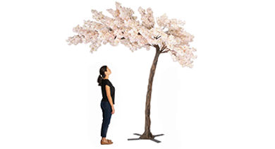 fake-cherry-blossom-tree-meeting-decor
