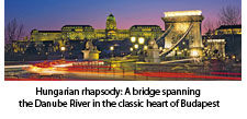 Bridge at the Danube River