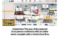 Ariba virtual show floor