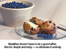 Blueberry muffin