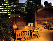 Rooftop Terrace at the Tribeca Grand Hotel