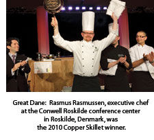 Rasmus Rasmussen 2010 Copper Skillet winner