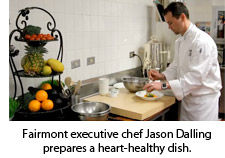 Executive chef Jason Dalling