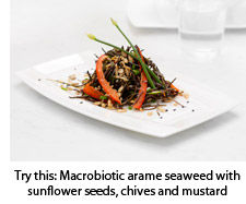 Arame seaweed salad