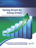 The book Saving Green by Going Green